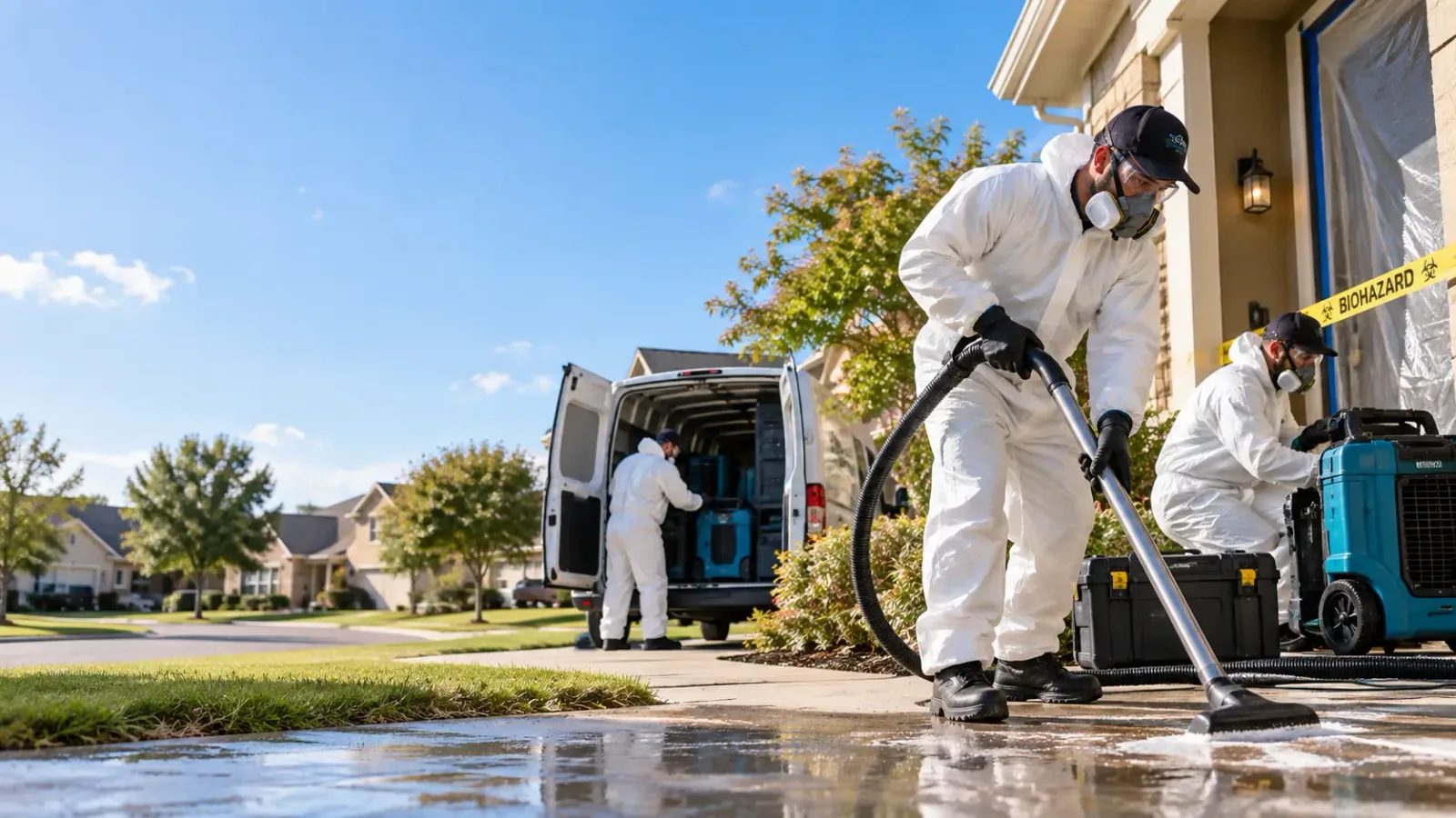 Biohazard Cleanup in South English, IA